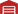 Red icon of warehouse garage